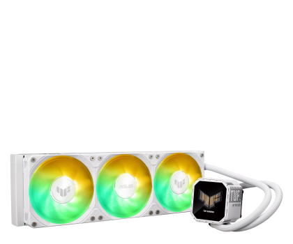 Chłodzenie wodne ASUS TUF GAMING LC III 360 ARGB LCD White 3x120mm